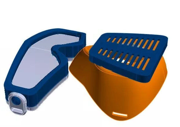 3D打印护目镜